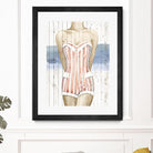 Bygone Bathers II by Grace Popp on GIANT ART - red fashion