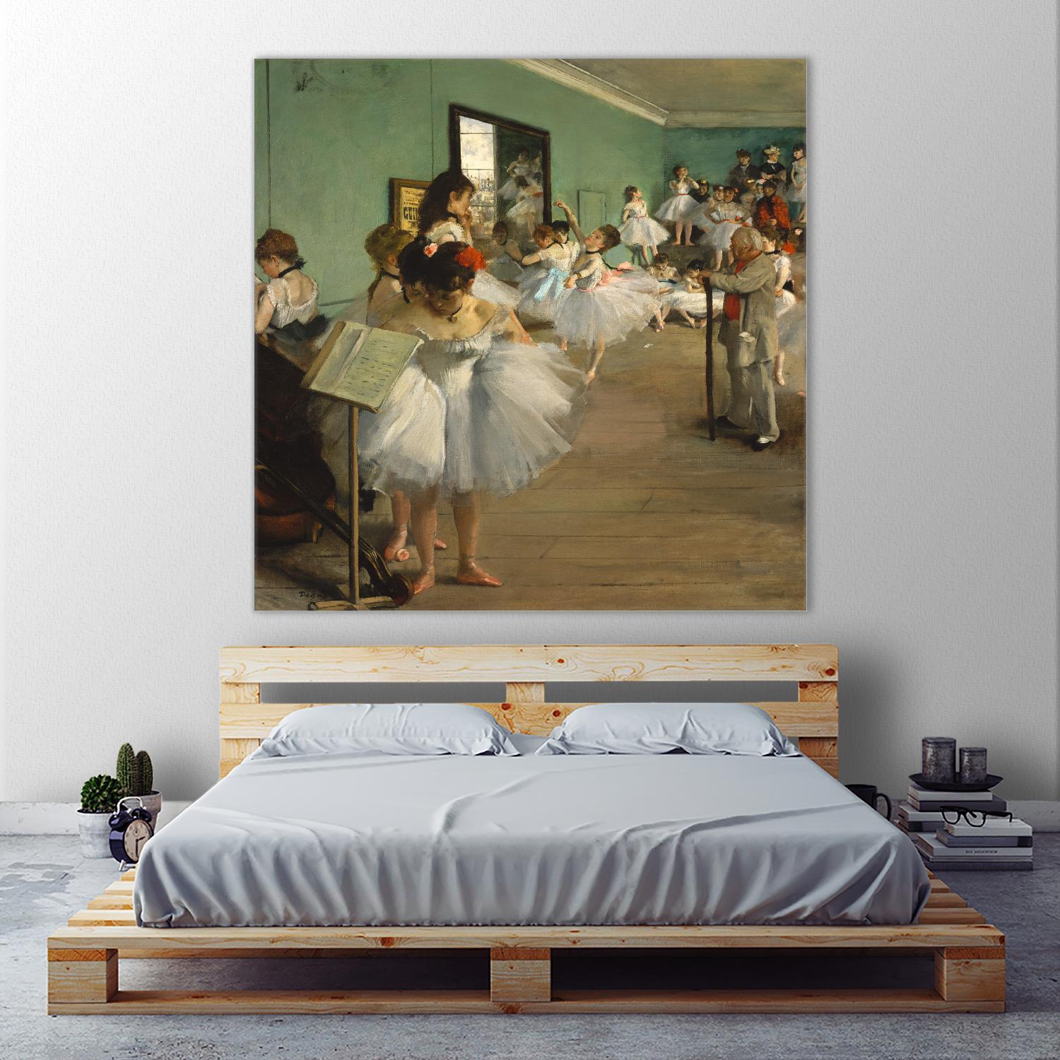 The Dance Class by Edgar Degas on GIANT ART - brown fashion