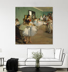 The Dance Class by Edgar Degas on GIANT ART - brown fashion