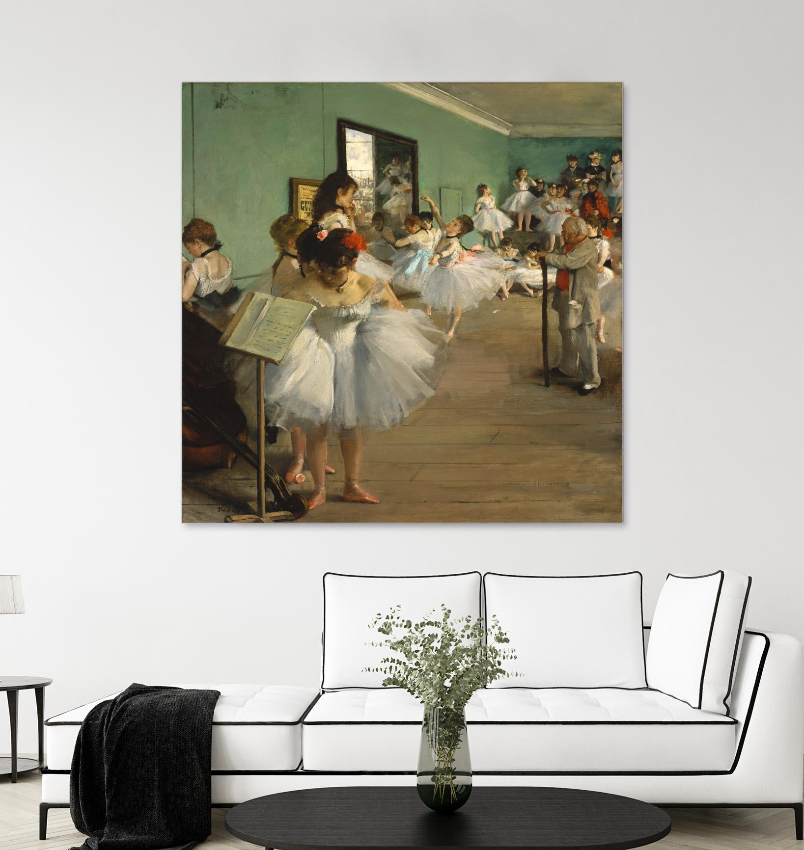The Dance Class by Edgar Degas on GIANT ART - brown fashion
