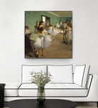 The Dance Class by Edgar Degas on GIANT ART - brown fashion