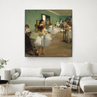 The Dance Class by Edgar Degas on GIANT ART - brown fashion