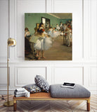 The Dance Class by Edgar Degas on GIANT ART - brown fashion