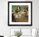 The Dance Class by Edgar Degas on GIANT ART - brown fashion