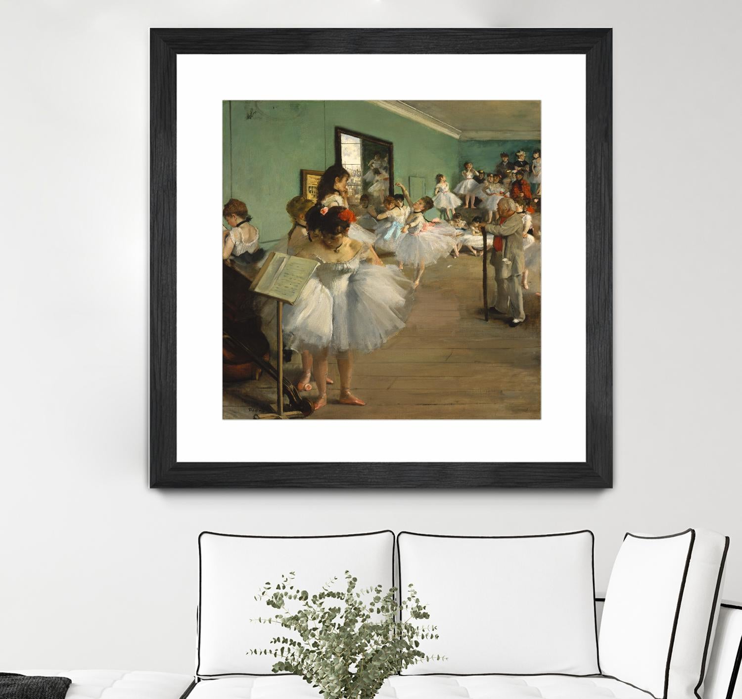The Dance Class by Edgar Degas on GIANT ART - brown fashion