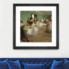 The Dance Class by Edgar Degas on GIANT ART - brown fashion