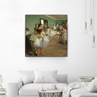 The Dance Class by Edgar Degas on GIANT ART - brown fashion