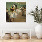 The Dance Class by Edgar Degas on GIANT ART - brown fashion