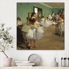 The Dance Class by Edgar Degas on GIANT ART - brown fashion