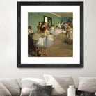 The Dance Class by Edgar Degas on GIANT ART - brown fashion