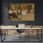 The Dancing Class by Edgar Degas on GIANT ART - brown fashion