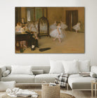 The Dancing Class by Edgar Degas on GIANT ART - brown fashion