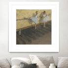 Dancers Practicing at the Barre by Edgar Degas on GIANT ART - brown fashion
