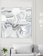 Tranquil Tide I by Grace Popp on GIANT ART - pink abstract