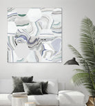 Tranquil Tide I by Grace Popp on GIANT ART - pink abstract