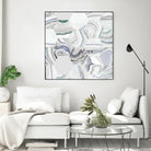 Tranquil Tide I by Grace Popp on GIANT ART - pink abstract