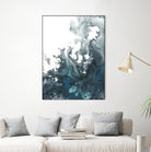 Indigo Tempest I by June Erica Vess on GIANT ART - green abstract