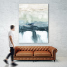 Organic Cascade II by Grace Popp on GIANT ART - blue abstract