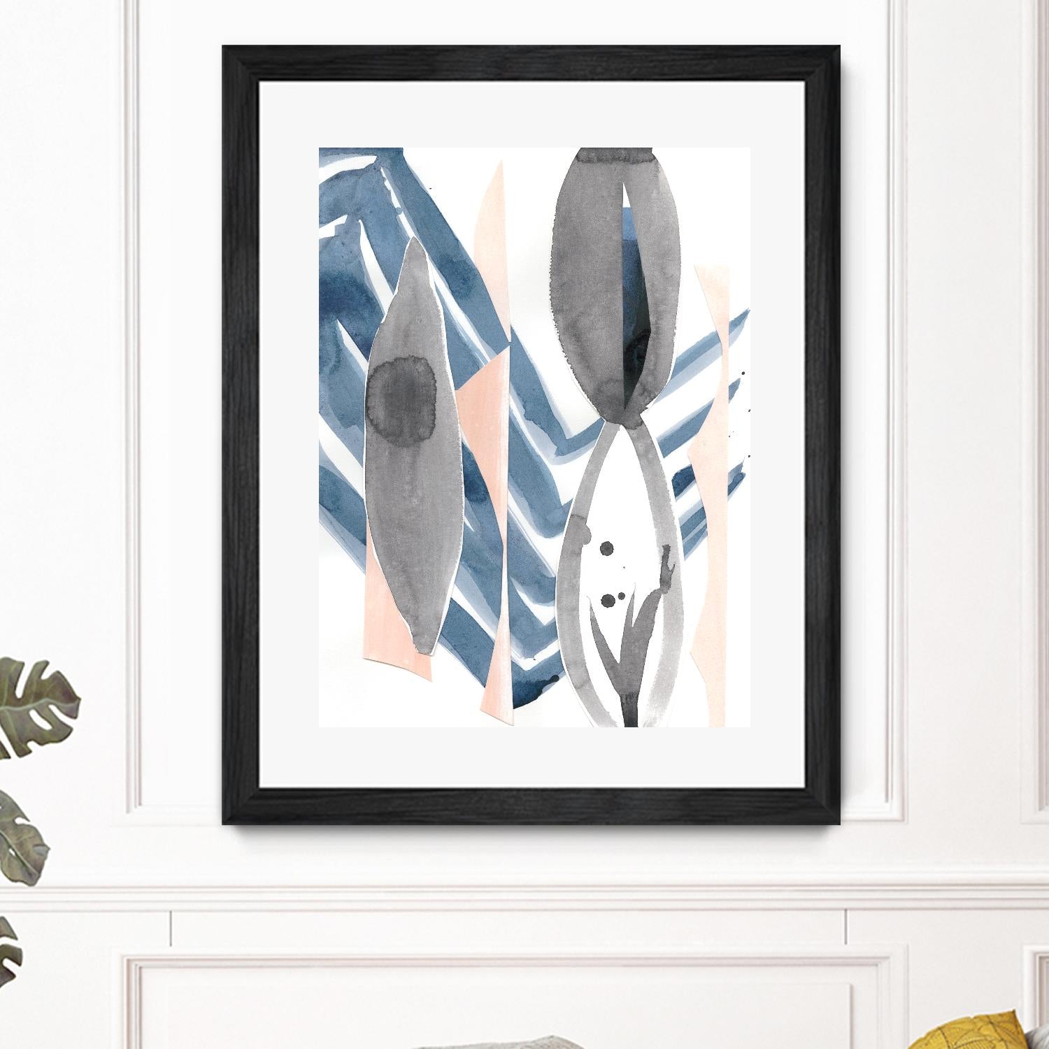 Oceana I by Ren�e W. Stramel on GIANT ART - blue abstract