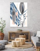 Oceana I by Ren�e W. Stramel on GIANT ART - blue abstract