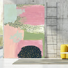 Cheeky I by Melissa Wang on GIANT ART - pink abstract