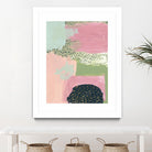 Cheeky I by Melissa Wang on GIANT ART - pink abstract