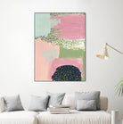 Cheeky I by Melissa Wang on GIANT ART - pink abstract