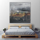 Mountains in the Mist I by Joyce Combs on GIANT ART - abstract