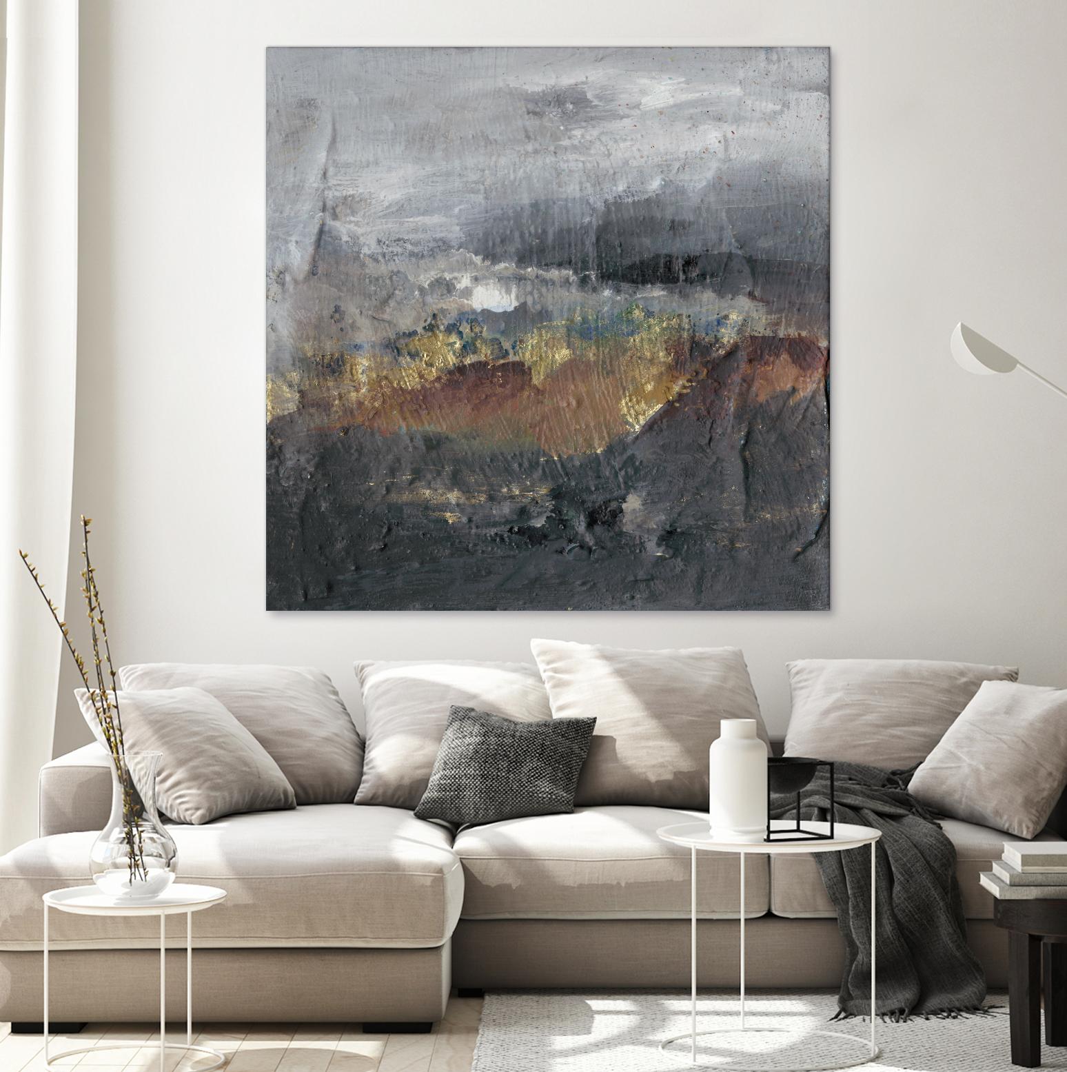 Mountains in the Mist I by Joyce Combs on GIANT ART - abstract