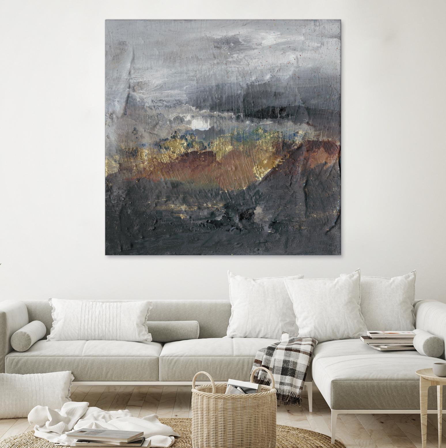 Mountains in the Mist I by Joyce Combs on GIANT ART - abstract