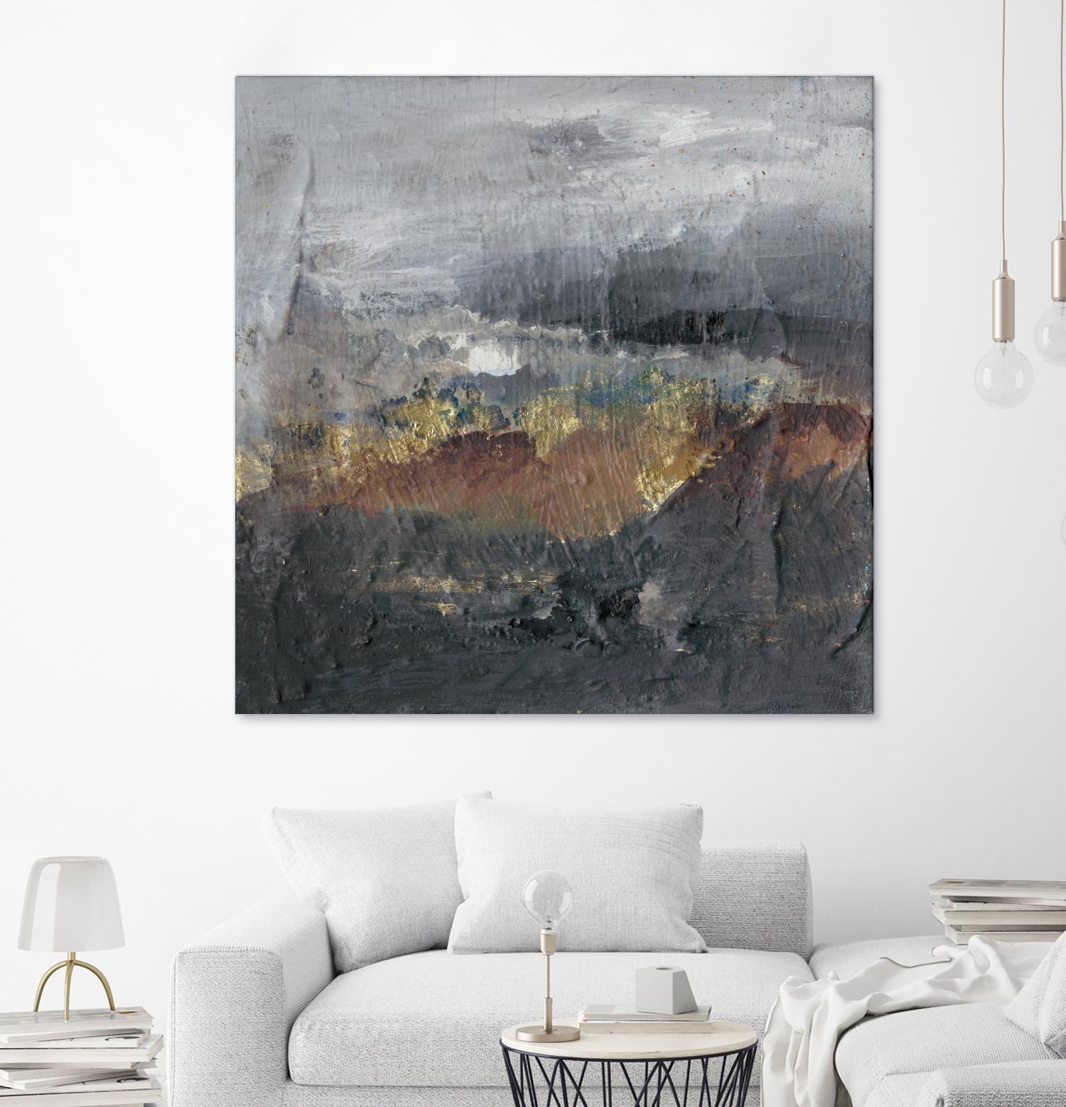 Mountains in the Mist I by Joyce Combs on GIANT ART - abstract