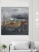 Mountains in the Mist I by Joyce Combs on GIANT ART - abstract