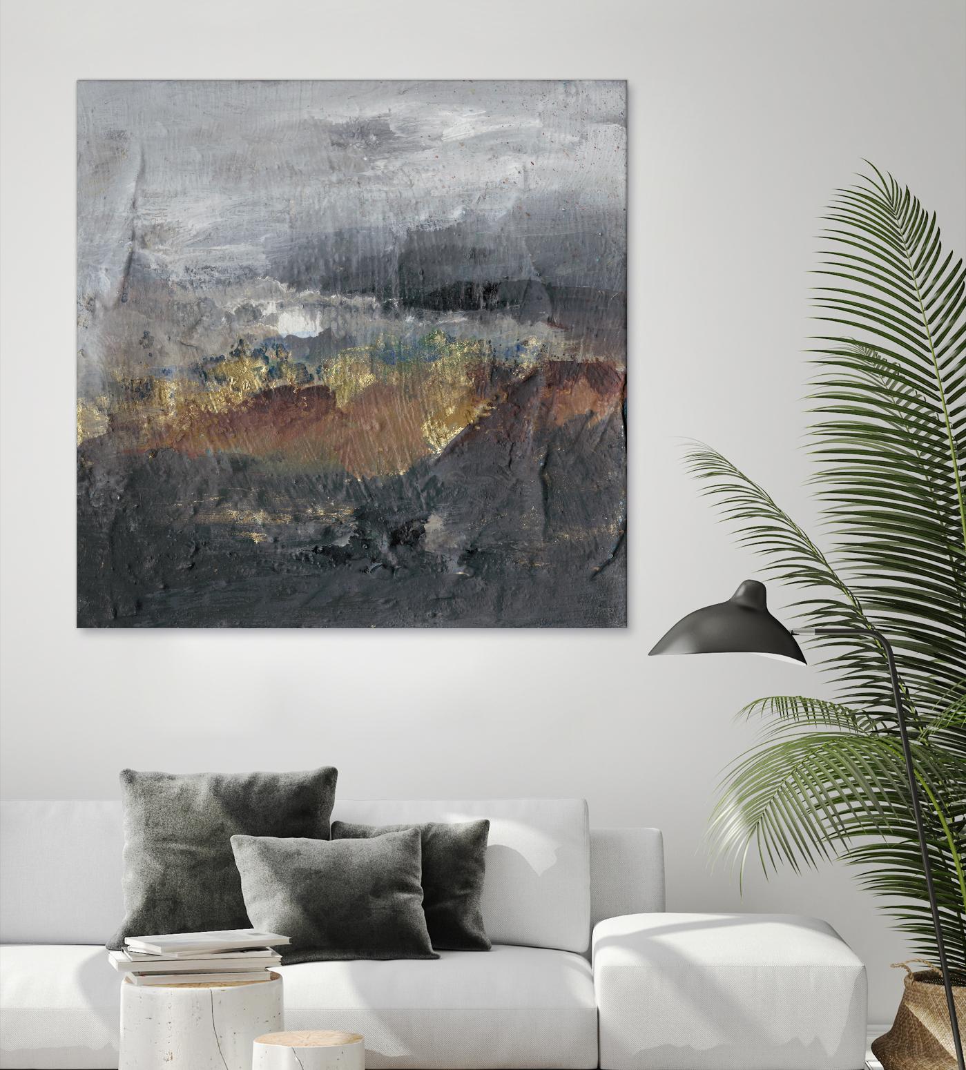 Mountains in the Mist I by Joyce Combs on GIANT ART - abstract