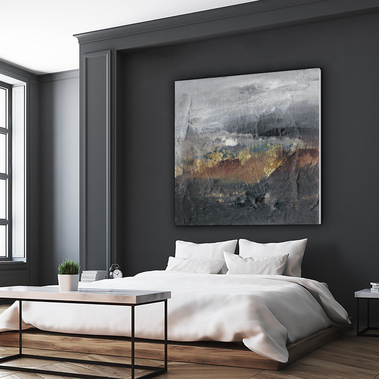 Mountains in the Mist I by Joyce Combs on GIANT ART - abstract