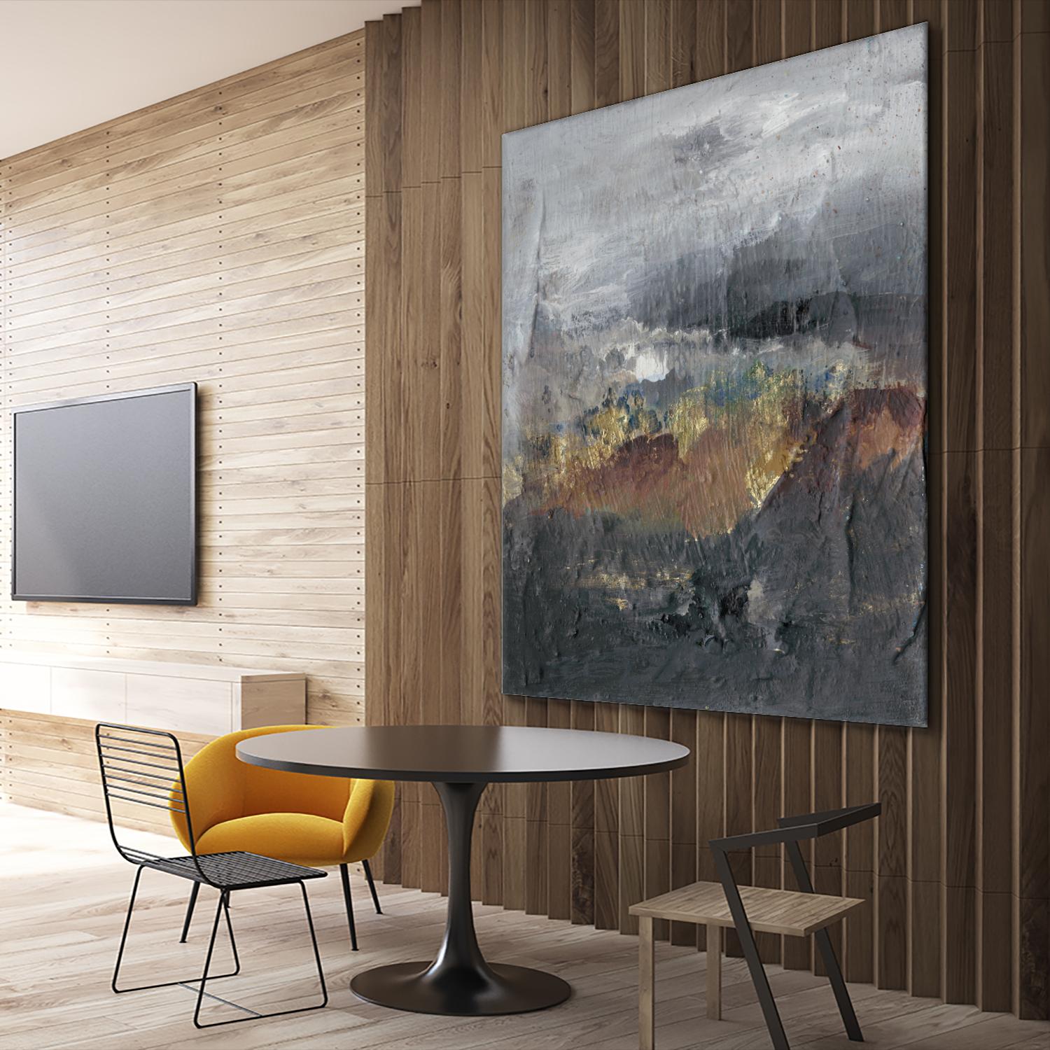 Mountains in the Mist I by Joyce Combs on GIANT ART - abstract