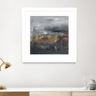 Mountains in the Mist I by Joyce Combs on GIANT ART - abstract