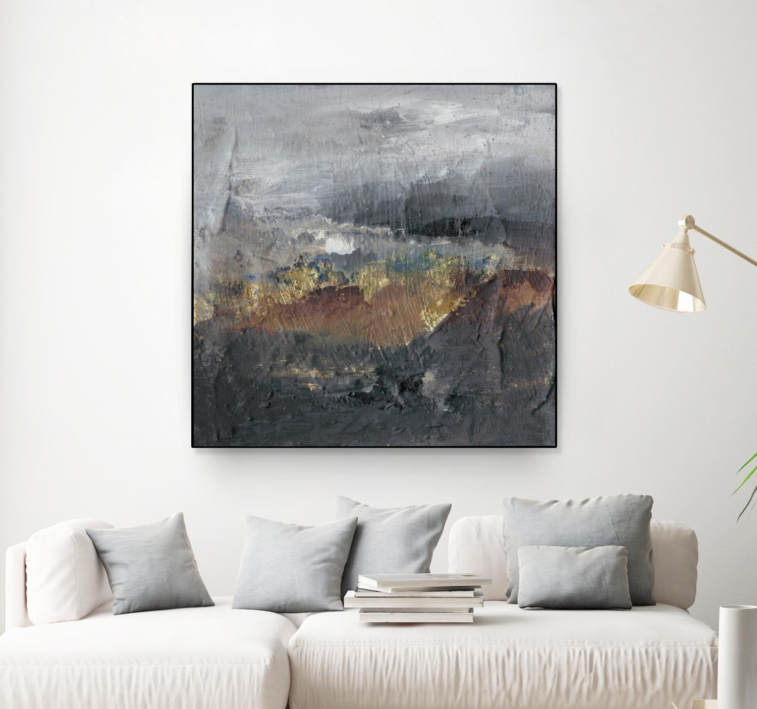 Mountains in the Mist I by Joyce Combs on GIANT ART - abstract