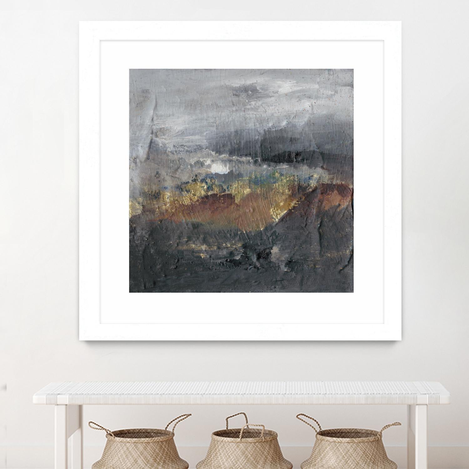 Mountains in the Mist I by Joyce Combs on GIANT ART - abstract