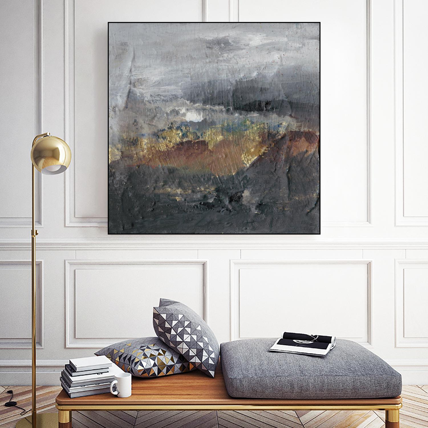 Mountains in the Mist I by Joyce Combs on GIANT ART - abstract