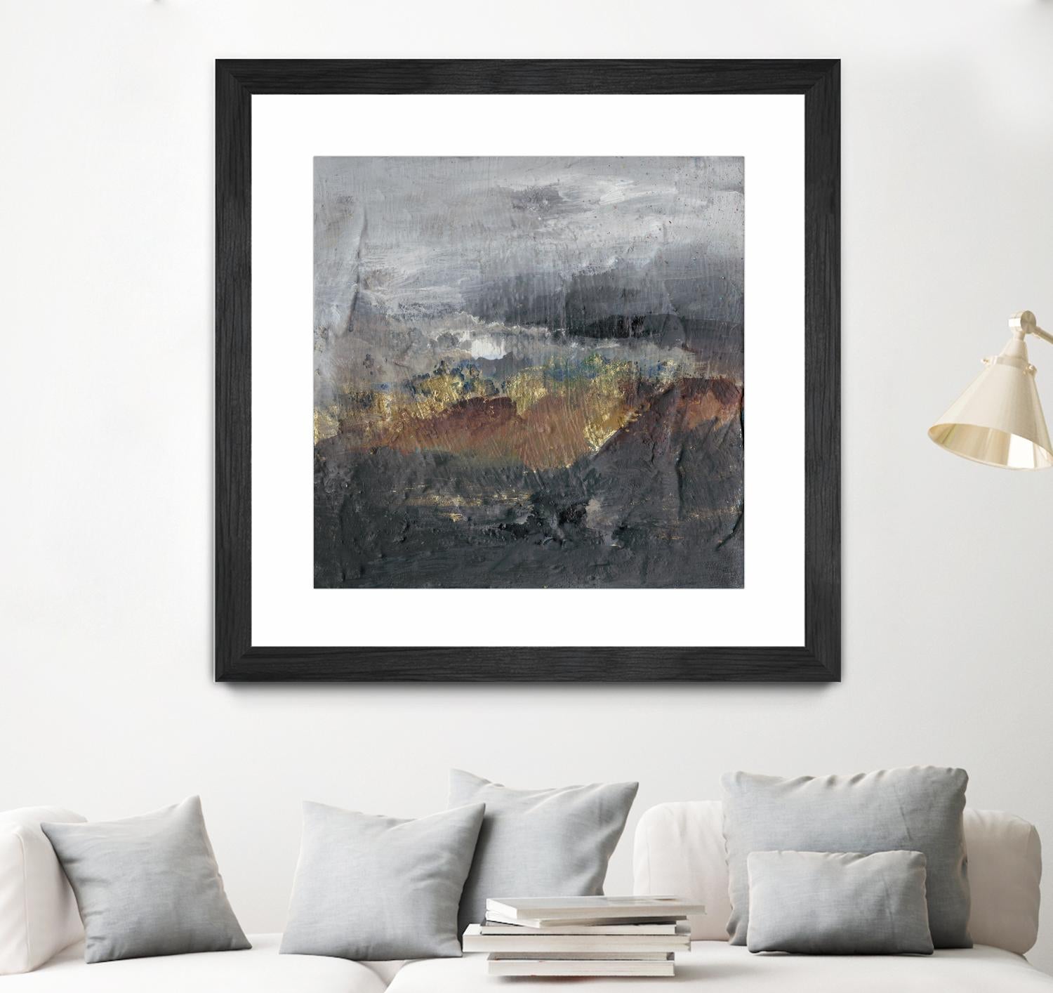 Mountains in the Mist I by Joyce Combs on GIANT ART - abstract