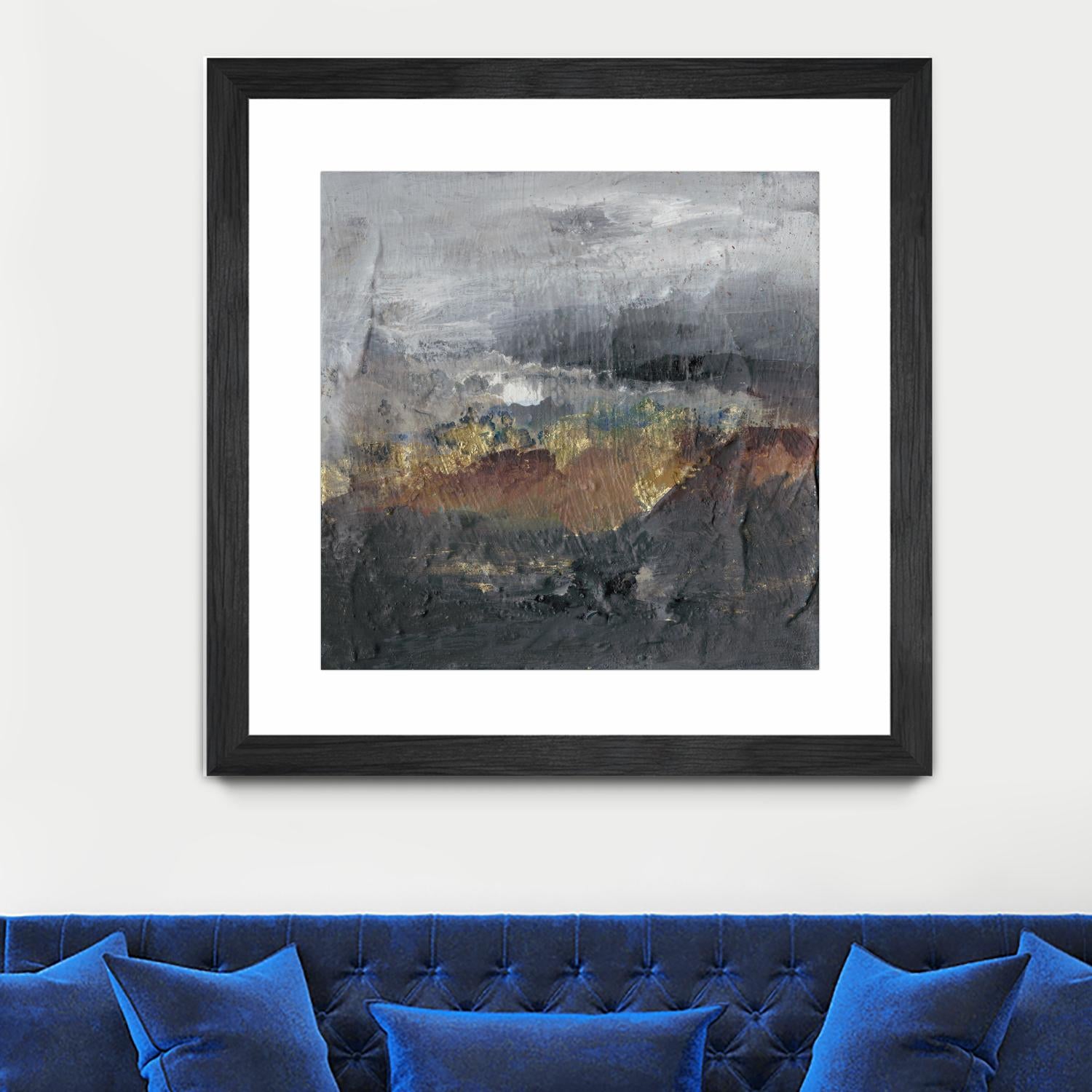 Mountains in the Mist I by Joyce Combs on GIANT ART - abstract