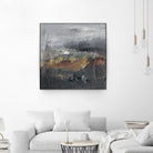 Mountains in the Mist I by Joyce Combs on GIANT ART - abstract