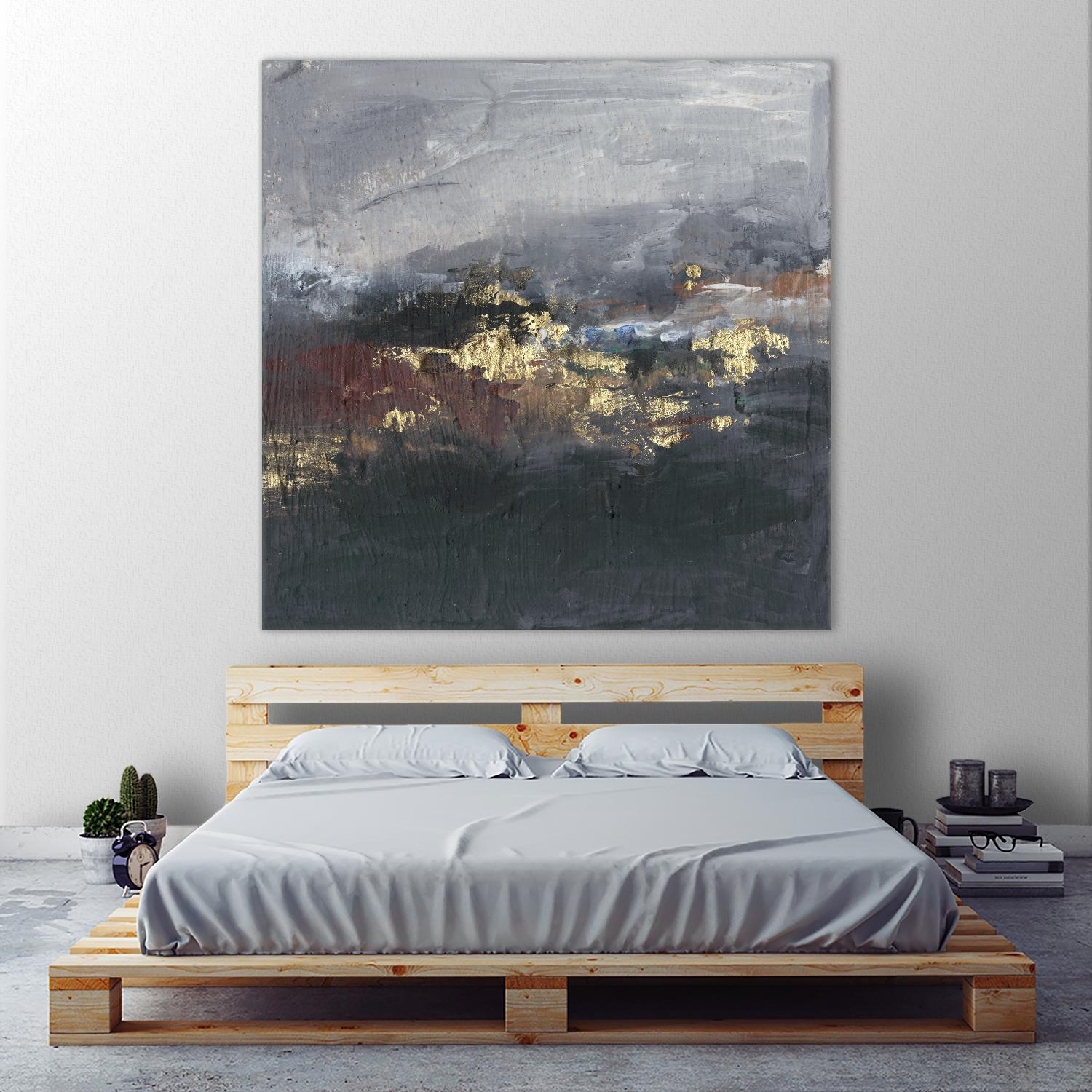 Mountains in the Mist II by Joyce Combs on GIANT ART - abstract