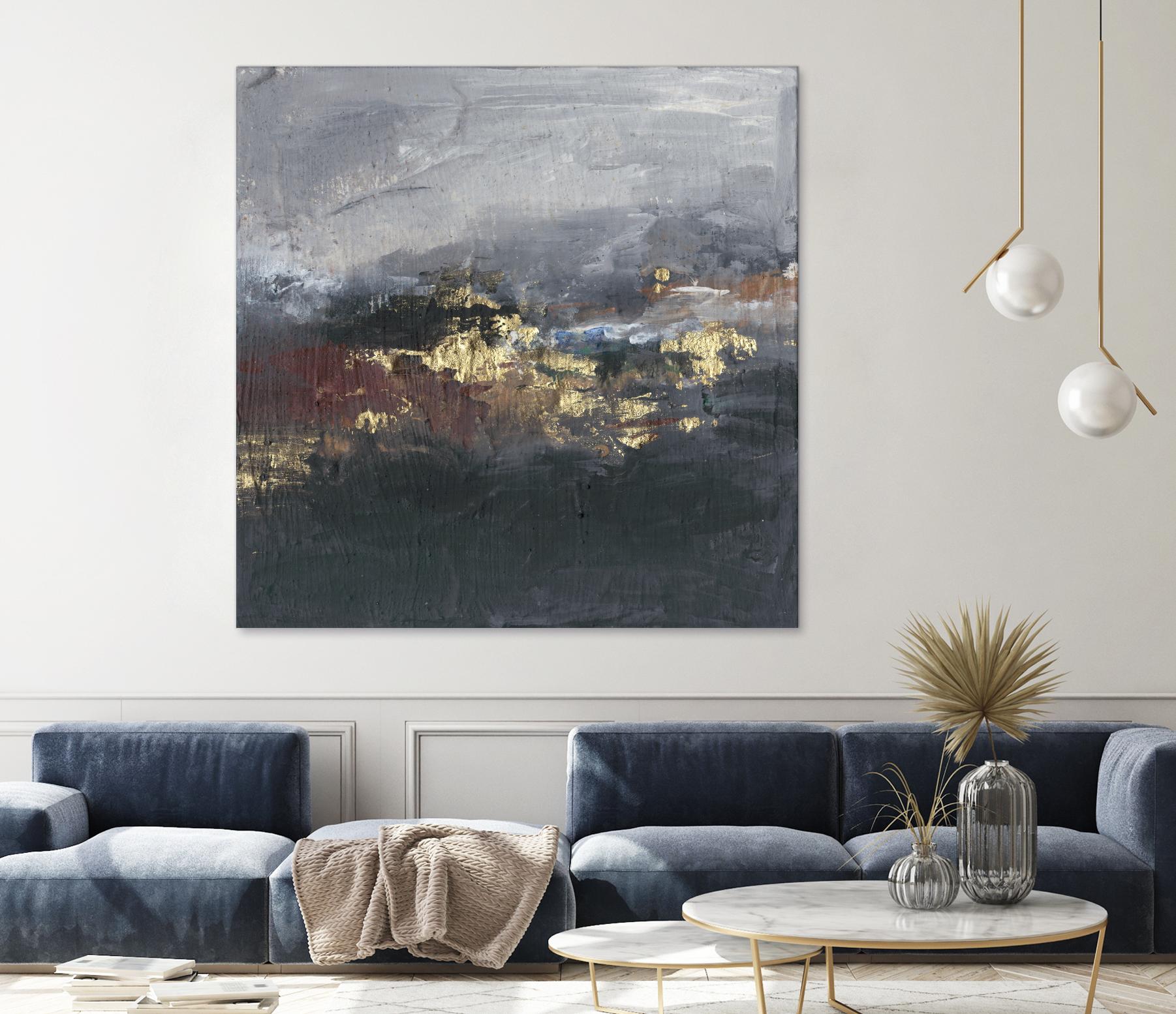 Mountains in the Mist II by Joyce Combs on GIANT ART - abstract