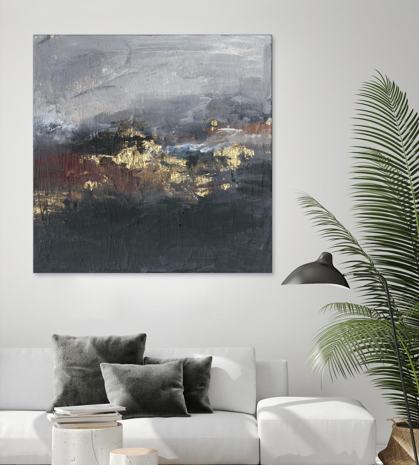 Mountains in the Mist II by Joyce Combs on GIANT ART - abstract