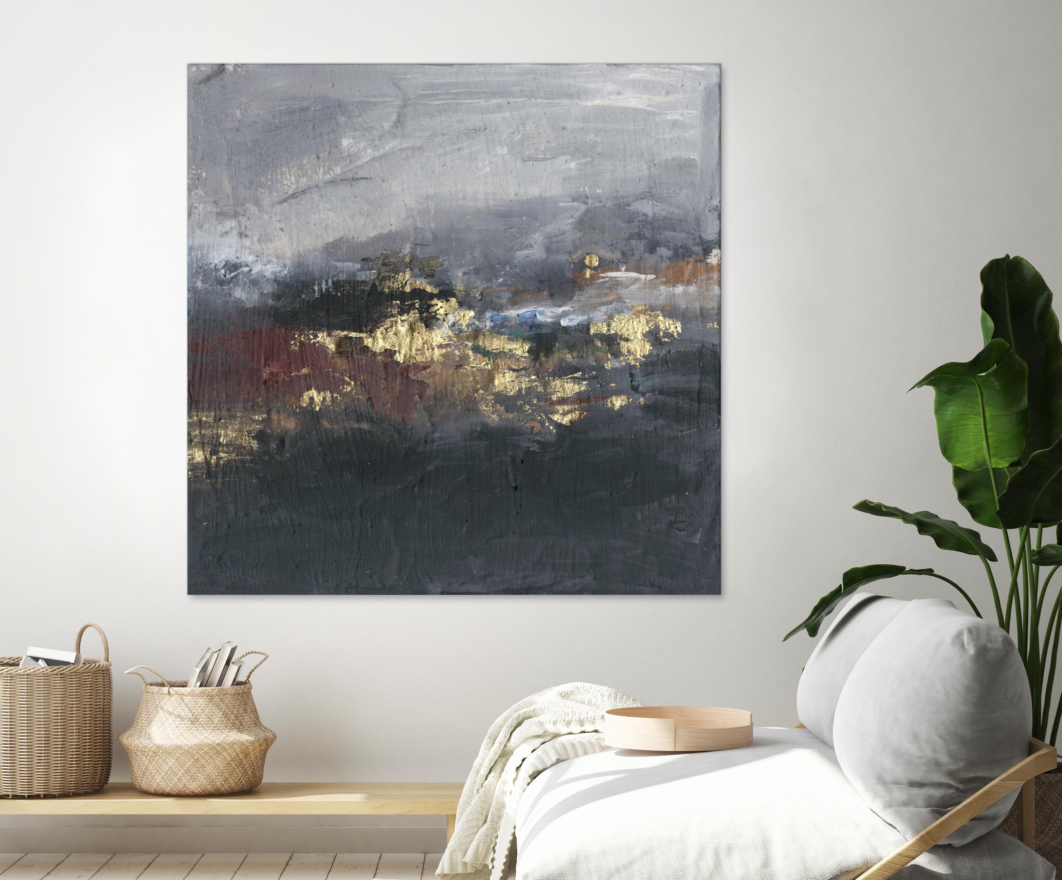 Mountains in the Mist II by Joyce Combs on GIANT ART - abstract