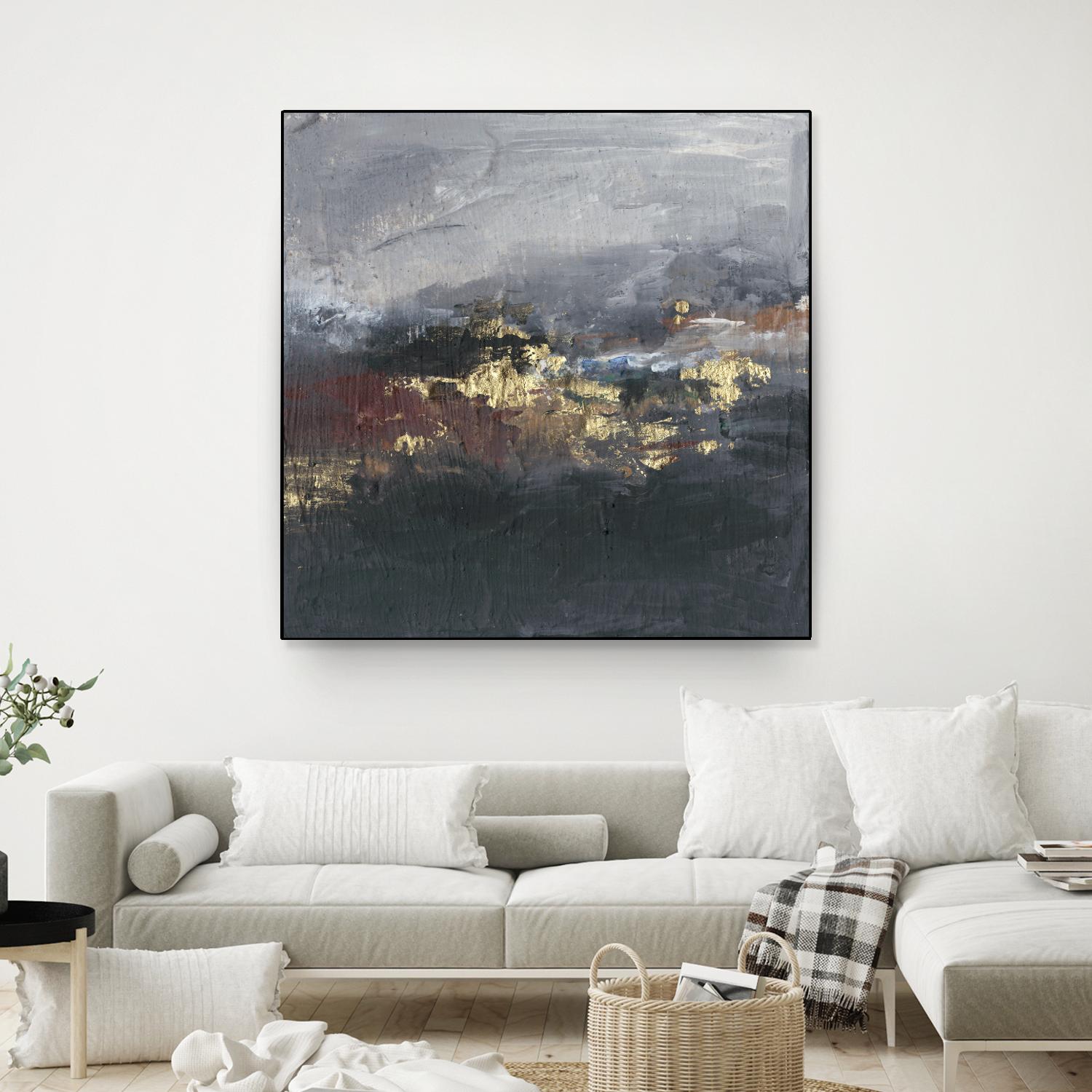 Mountains in the Mist II by Joyce Combs on GIANT ART - abstract