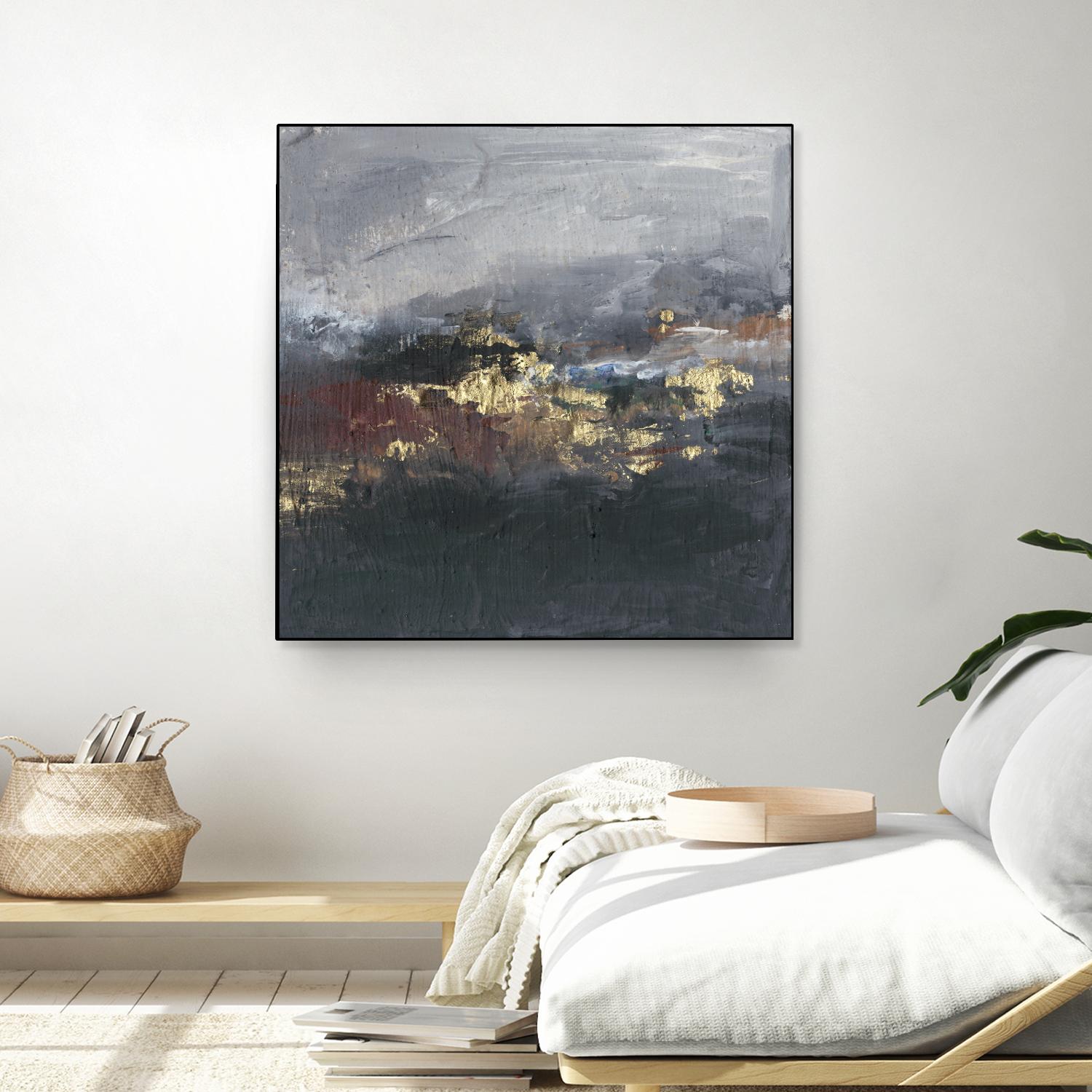 Mountains in the Mist II by Joyce Combs on GIANT ART - abstract