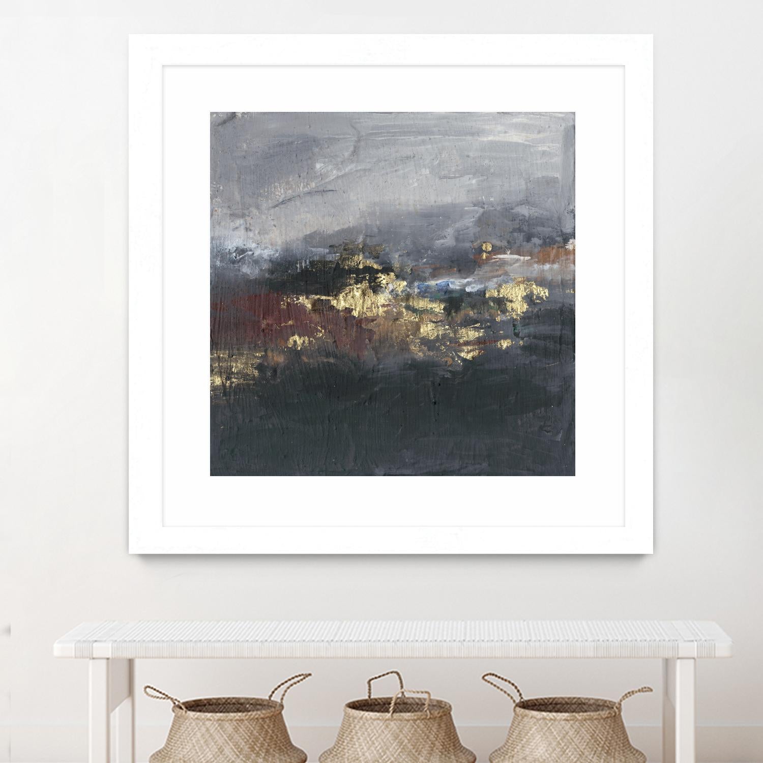 Mountains in the Mist II by Joyce Combs on GIANT ART - abstract