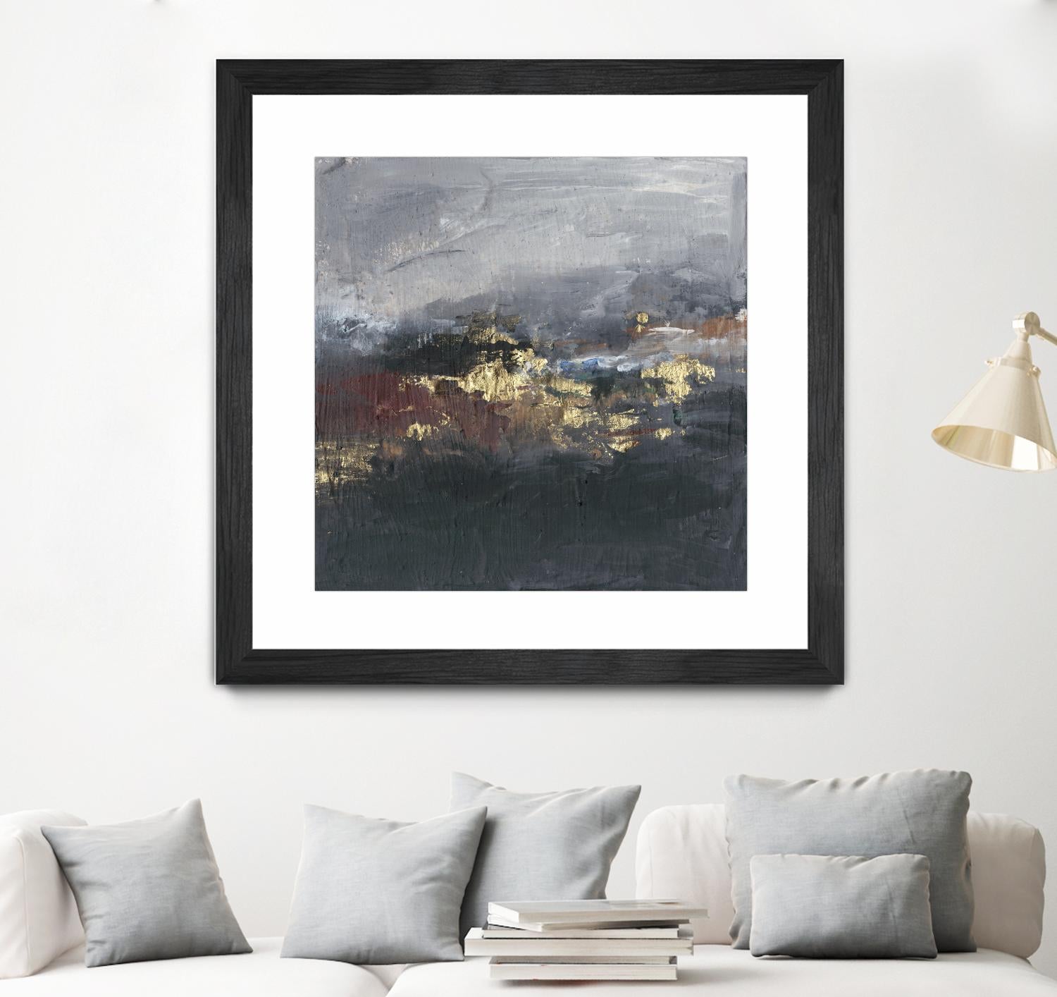 Mountains in the Mist II by Joyce Combs on GIANT ART - abstract